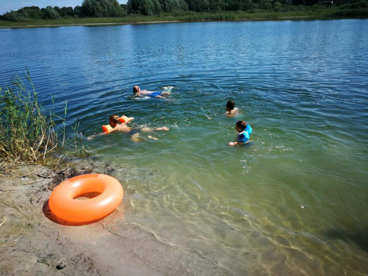 Domki Nad Jeziorem, Las, Do 10 Osob Jezioro Wilczynskie Budzislawskie - Domek Letniskowy Osobno Ogrodzony, Ogrzewany Mile Widziane Pieski, Zwierzeta- Wielkopolska, 62-550 Zygmuntowo Gm Wilczyn Exterior foto